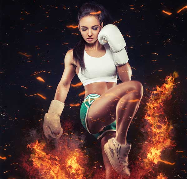 Professional Fire Photoshop Action
