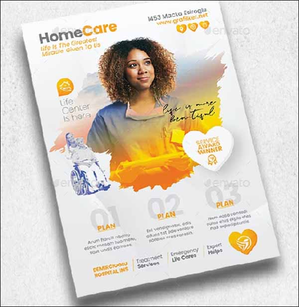 Professional Home Care Flyer Templates