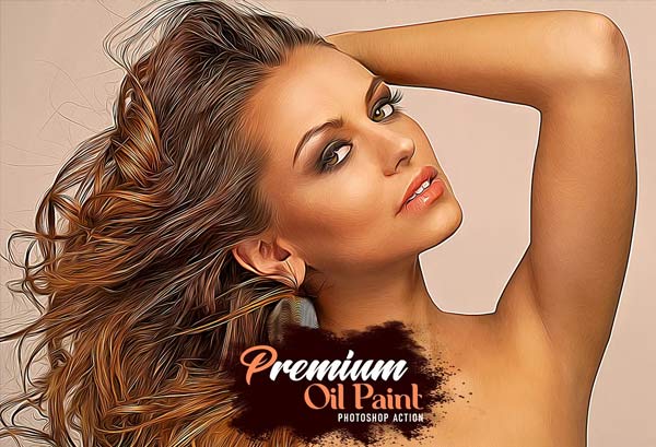Professional Oil Paint Photoshop Actions