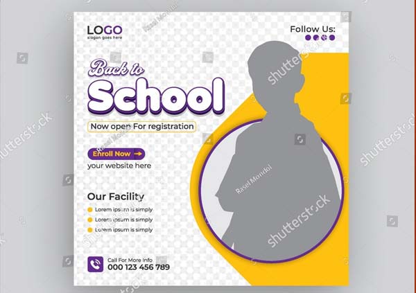 Professional School Flyer Templates Download