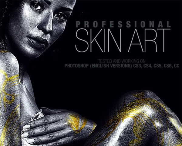 Professional Skin Art Photoshop Action