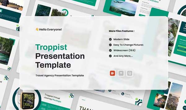 Professional Travel Agency PowerPoint Templates Download