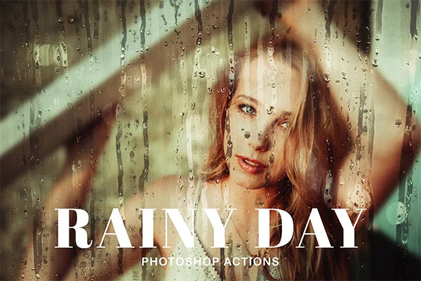 Rainy Day Photoshop Action Designs