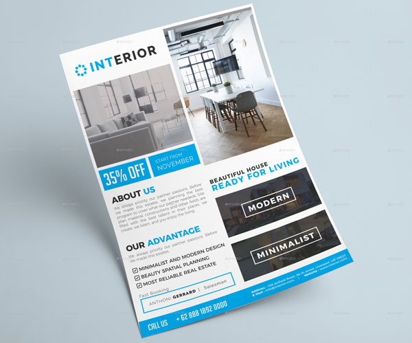 Real Estate Business Flyer Template