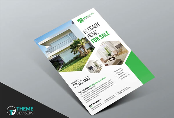 Real Estate Business Flyer Template