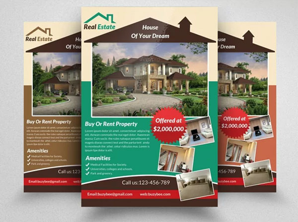 Real Estate Business Flyers Bundle Templates