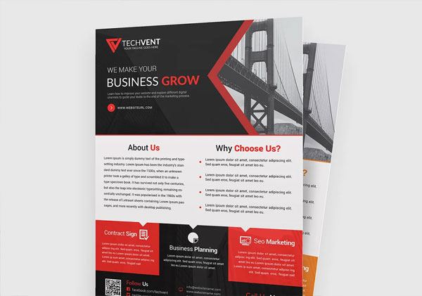 Real Estate Corporate Flyer Template