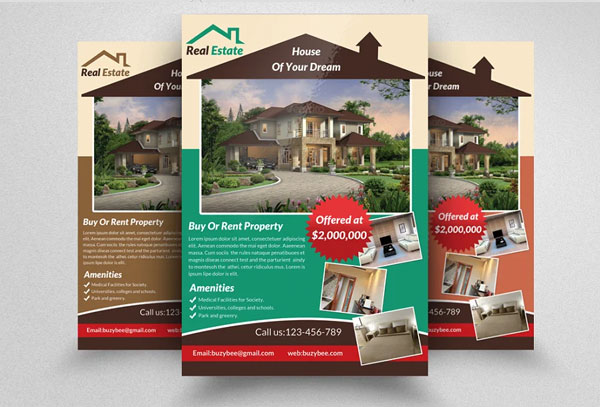 Real Estate Flyer Bundle Template Designs