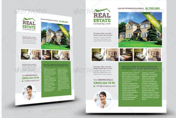 Real Estate Flyer PSD Templates Design