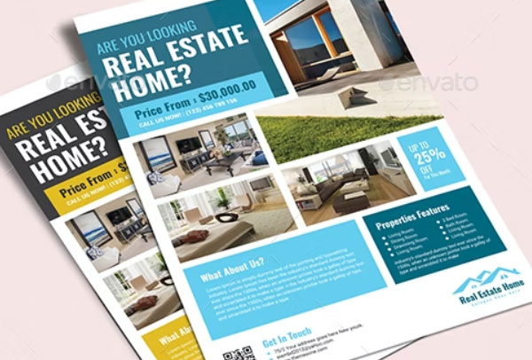 Real Estate Flyer PSD Templates