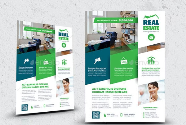 Real Estate Flyer Photoshop Templates