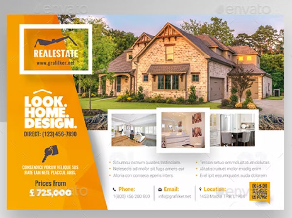 Real Estate Flyer Templates Design