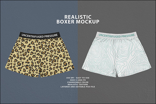 Realistic Boxer Mockup