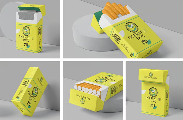 Realistic Cigarette Mockup