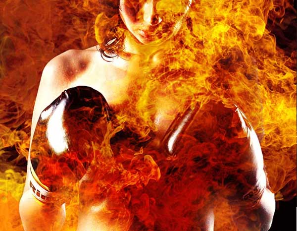 Realistic Fire Effect Photoshop Action