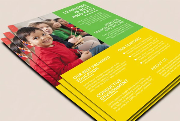 Realistic Junior School Flyer
