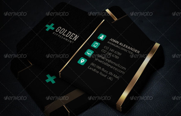 Realistic Luxury Business Cards Download