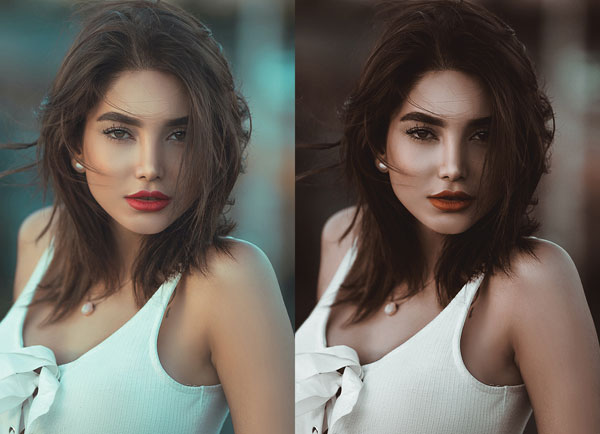 Realistic Moody Brown Photoshop Actions