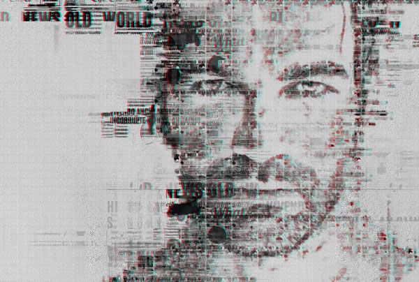 Realistic Newspaper Print Photoshop Acions