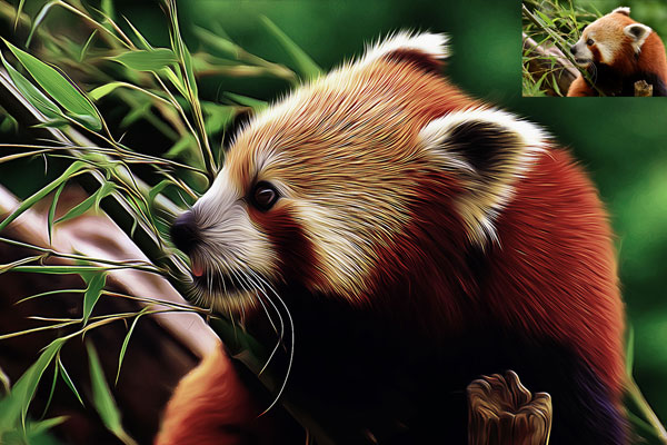 Realistic Oil Paint Photoshop Action