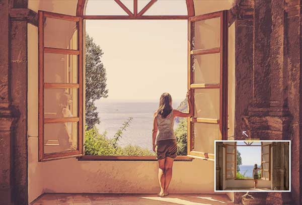 Realistic Painting - Artistic Photoshop Actions