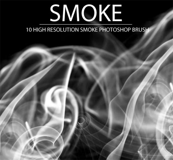 Realistic Smoke Photoshop Brushes