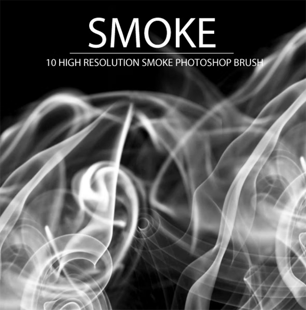 Realistic Smoke Photoshop Brushes