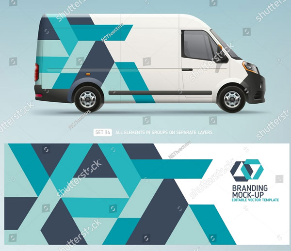 Best Truck Mockups Photoshop Template