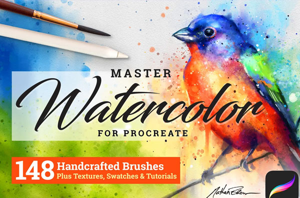 Realistic Watercolor Brushes