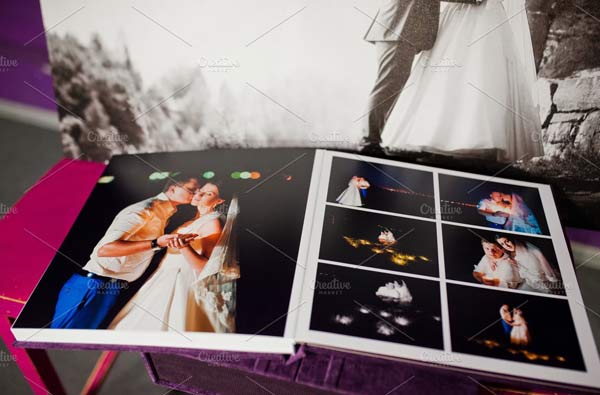 Realistic Wedding Album Templates Free Download