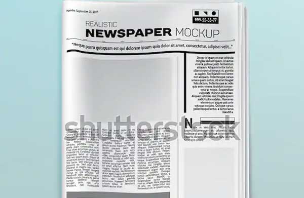 Realistic Newspaper Magazine Mockups