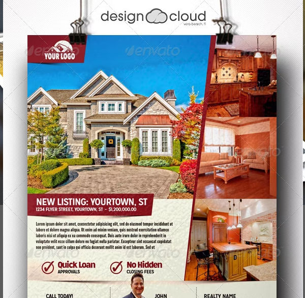 Realtor, Real Estate Flyer Templates