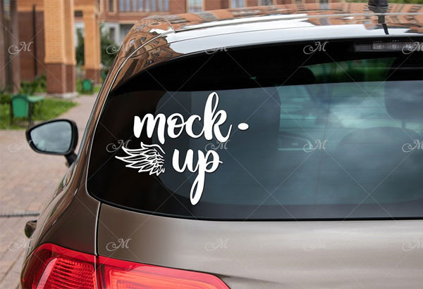 Rear Window Car Mock-up