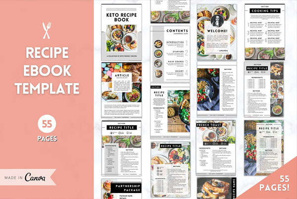 Recipe eBook Template