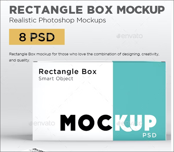 Rectangle Box Mockups