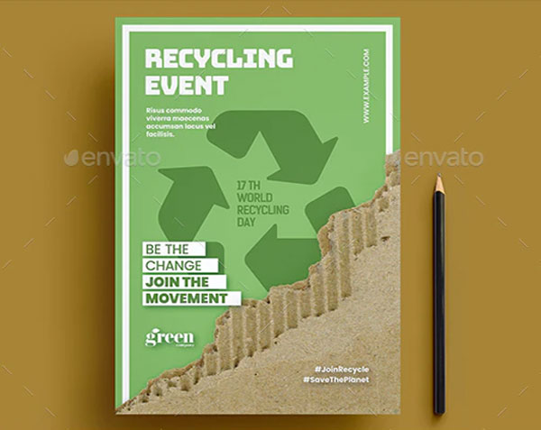 Recycling Event Flyer