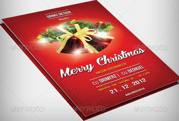 Red Christmas Flyer Templates