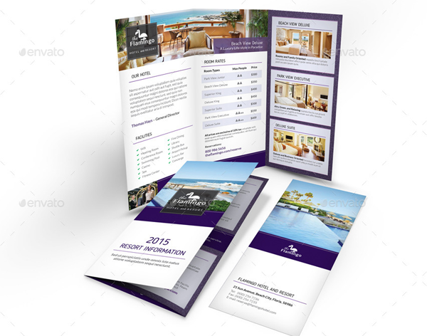 Resort Minimal Brochure Template