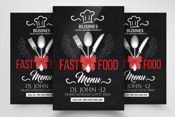 Restaurant Food Flyer Template