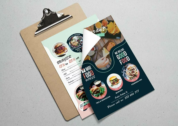 Restaurant Food Menu Flyer Templates Download