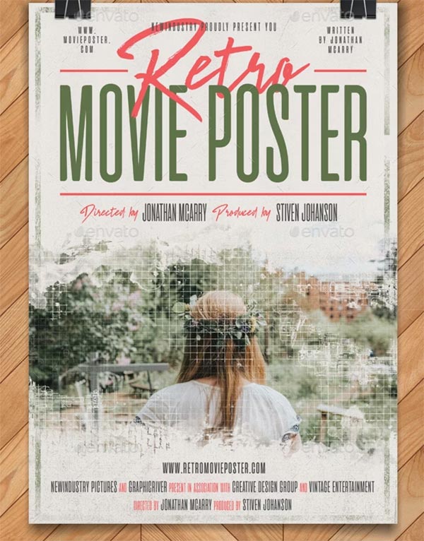 Retro Movie Poster
