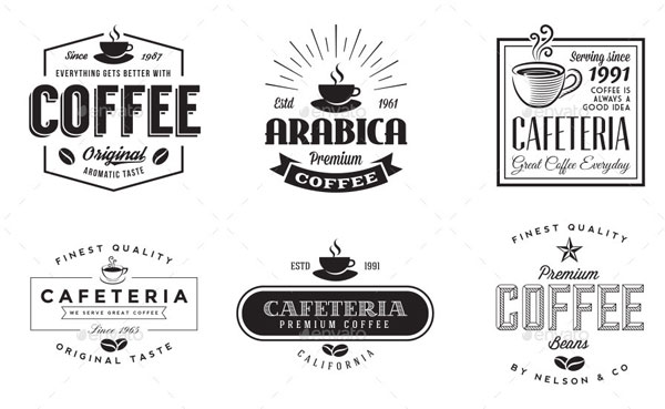 Retro Vintage Coffee Logo