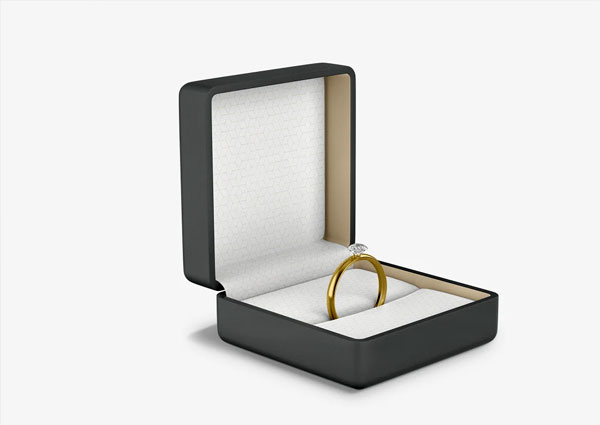 Ring Box Photoshop Mockup