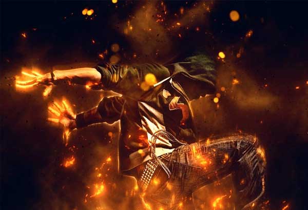 Rise Photoshop Action Template