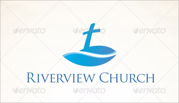 Riverview Church Logo Template