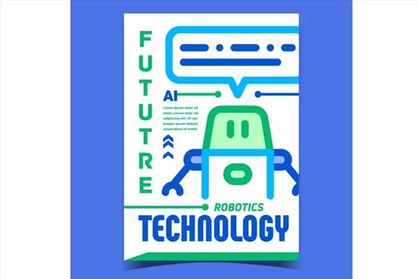 Robotics Technology Brochure Templates