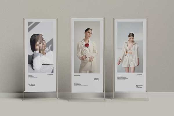 Roll-Up Banner Mock-Up