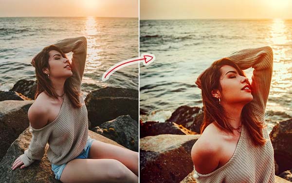 Romantic Summer Effects Photoshop Action