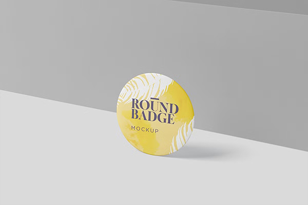 Round Badge Mockups