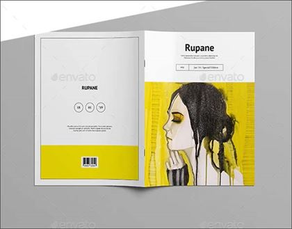 Rupane Art Magazine Template